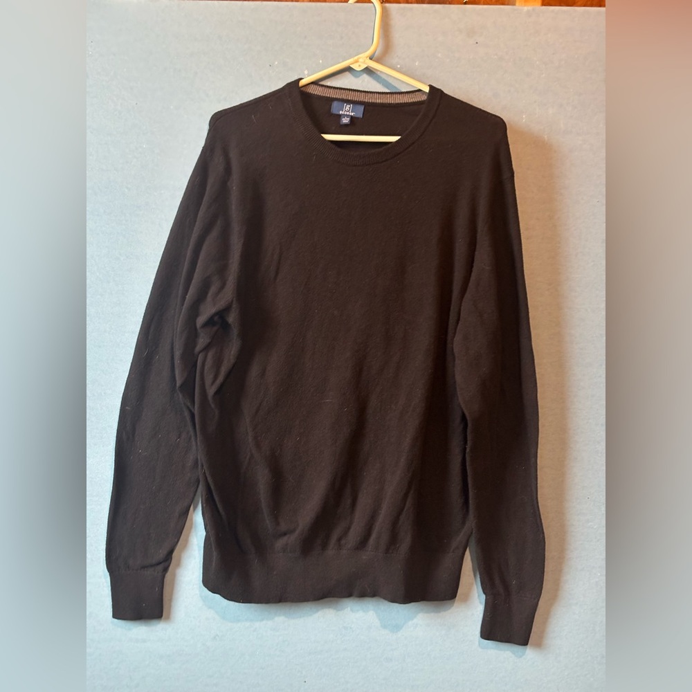 ☄️SOLD ☄️George Men's Chocolate Crewneck Sweater